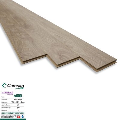 Sàn gỗ Camsan Thổ Nhĩ Kỳ 12 mm 4000