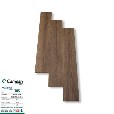 Sàn gỗ Camsan Thổ Nhĩ Kỳ 8mm 705